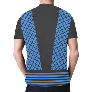 Men's Blue Ninja Shirt 2