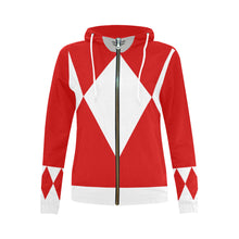 Load image into Gallery viewer, Women&#39;s Red Hoodie