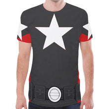 Load image into Gallery viewer, Men&#39;s Red Guardian Anton Black Shirt