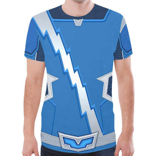 Men's Super War Blue QS Shirt