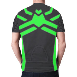 Men's BT Stealth Spider Green Shirt