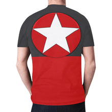 Load image into Gallery viewer, Men&#39;s Red Guardian Nikolai Vanguard Black Shirt
