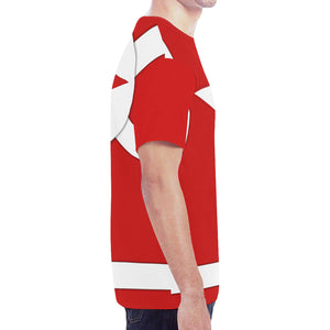 Men's Red Guardian Nikolai Vanguard Red Shirt