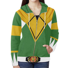 Load image into Gallery viewer, Women&#39;s Green Hoodie