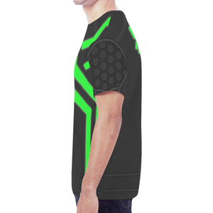 Men's BT Stealth Spider Green Shirt