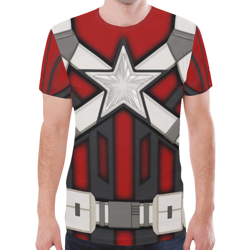 Men's Red Guardian Solo Movie Shirt