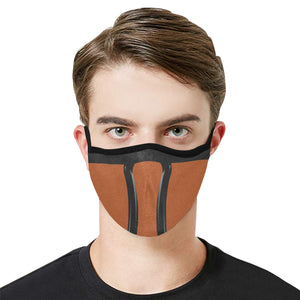 Brown Ninja Modern Dust Mask