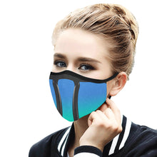 Load image into Gallery viewer, Rainbow Ninja Modern Dust Mask