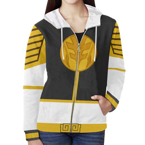 Women's White Hoodie