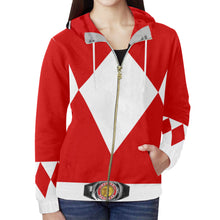 Load image into Gallery viewer, Women&#39;s Red Hoodie