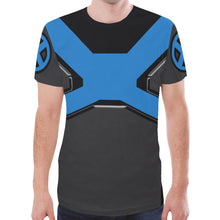 Load image into Gallery viewer, Men&#39;s X Blue Shirt