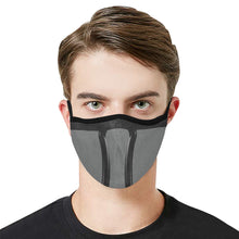 Load image into Gallery viewer, Gray Ninja Modern Dust Mask