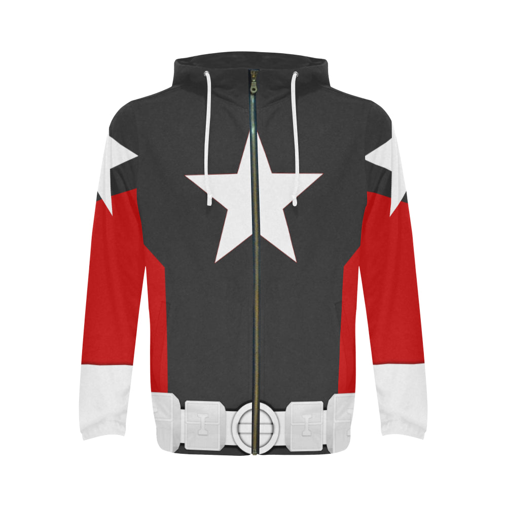 Men's Red Guardian Anton Black