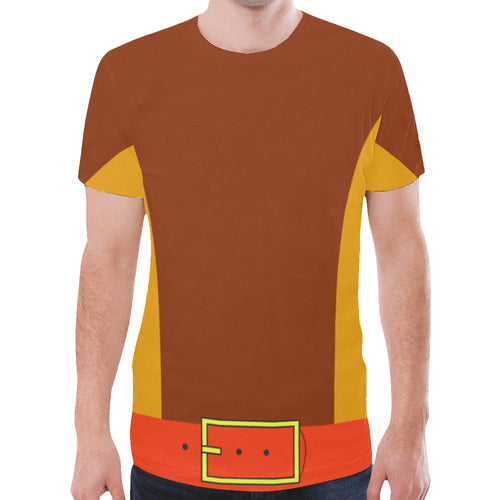 Men's Classic Brown Wolvie Shirt