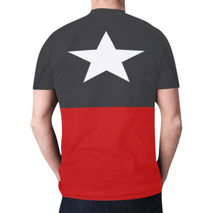 Men's Red Guardian Nikolai Vanguard Black Shirt
