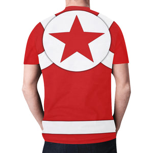 Men's Red Guardian Nikolai Vanguard Red Shirt
