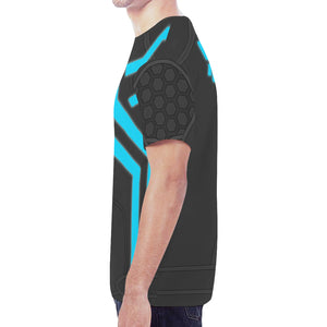 Men's BT Stealth Spider Blue Shirt
